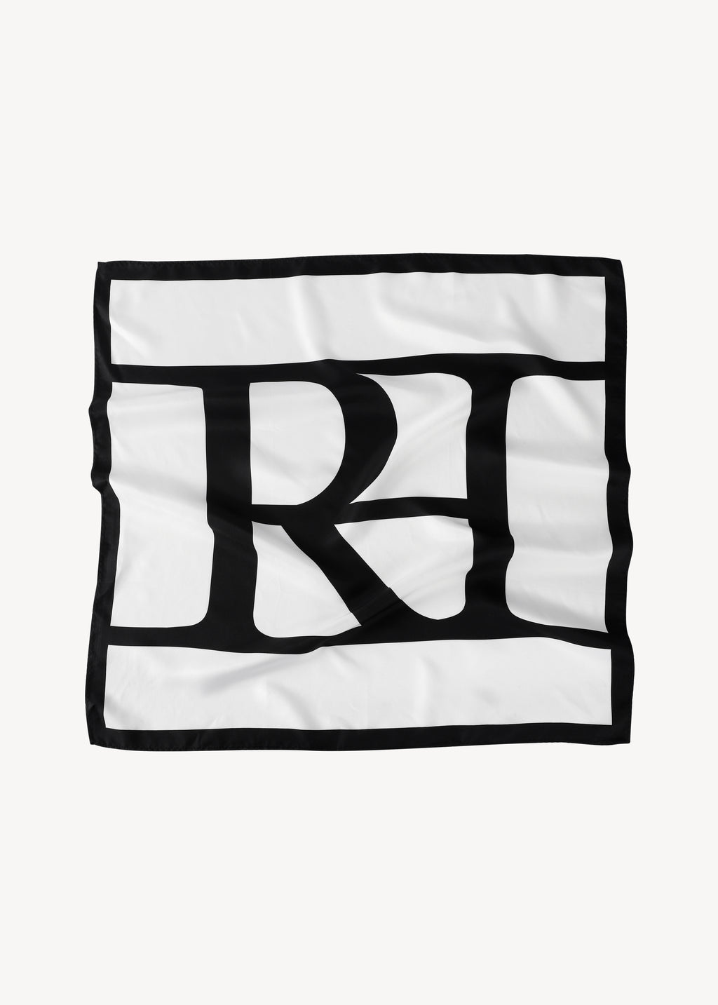 Alva Scarf Cream & Black