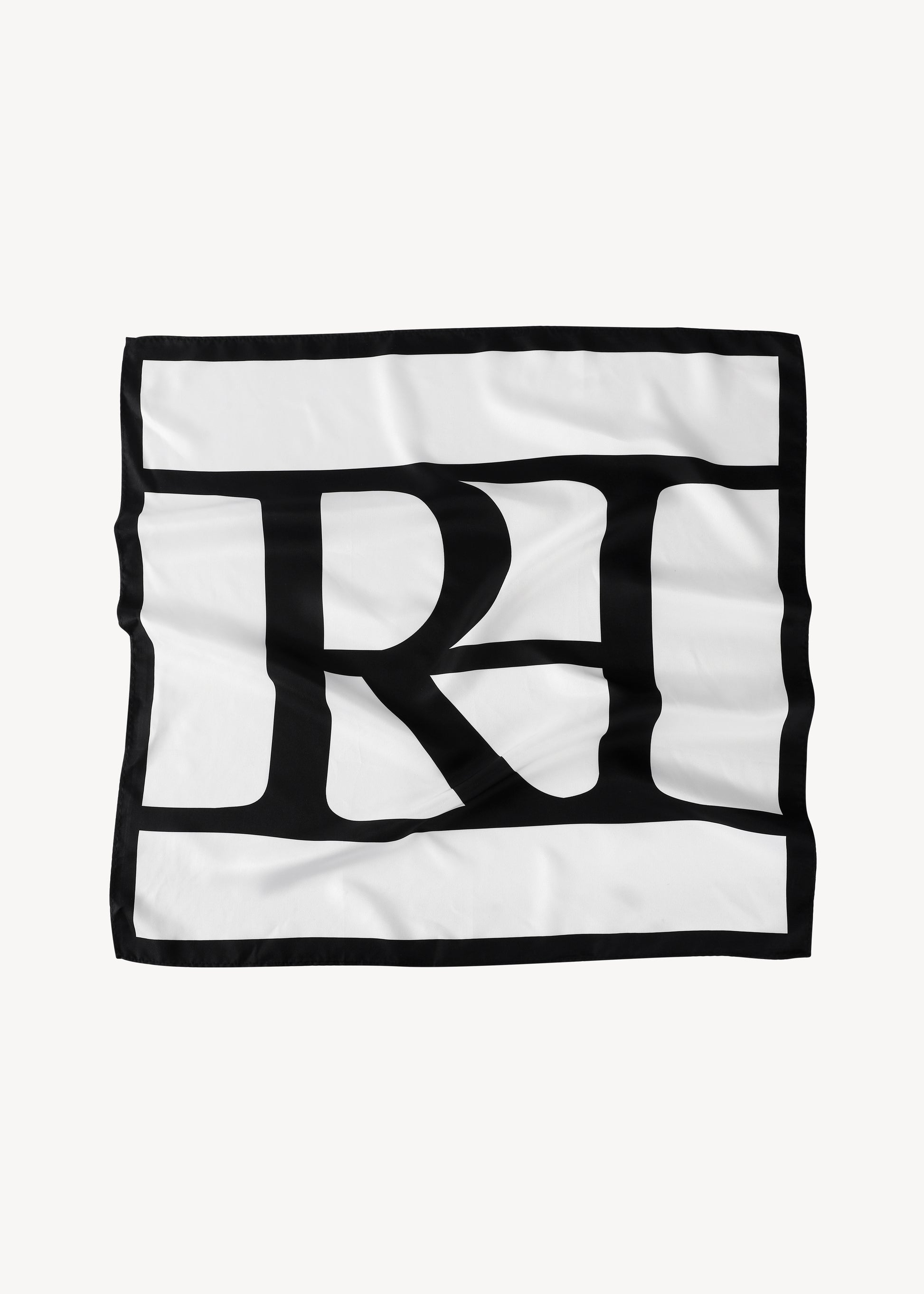 Alva Scarf Cream & Black