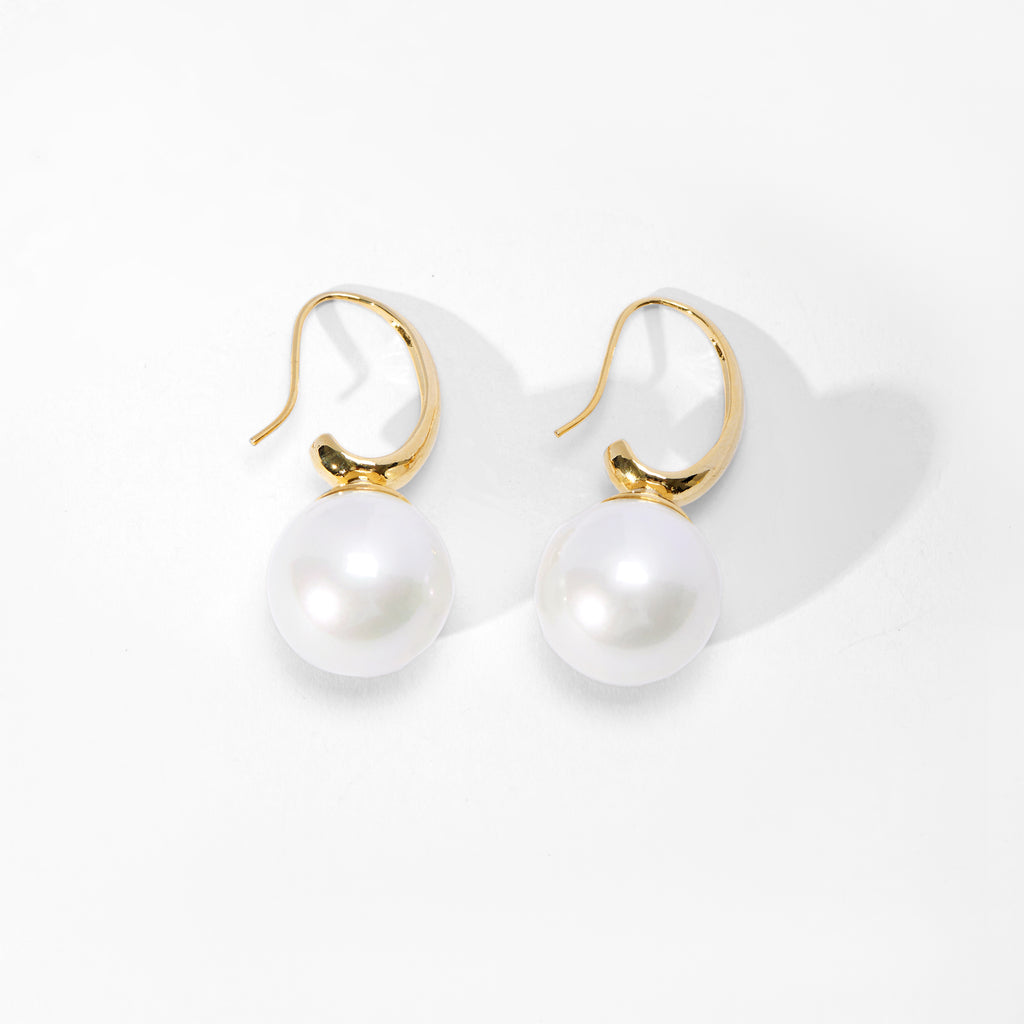 Marita Pearl Earrings Large