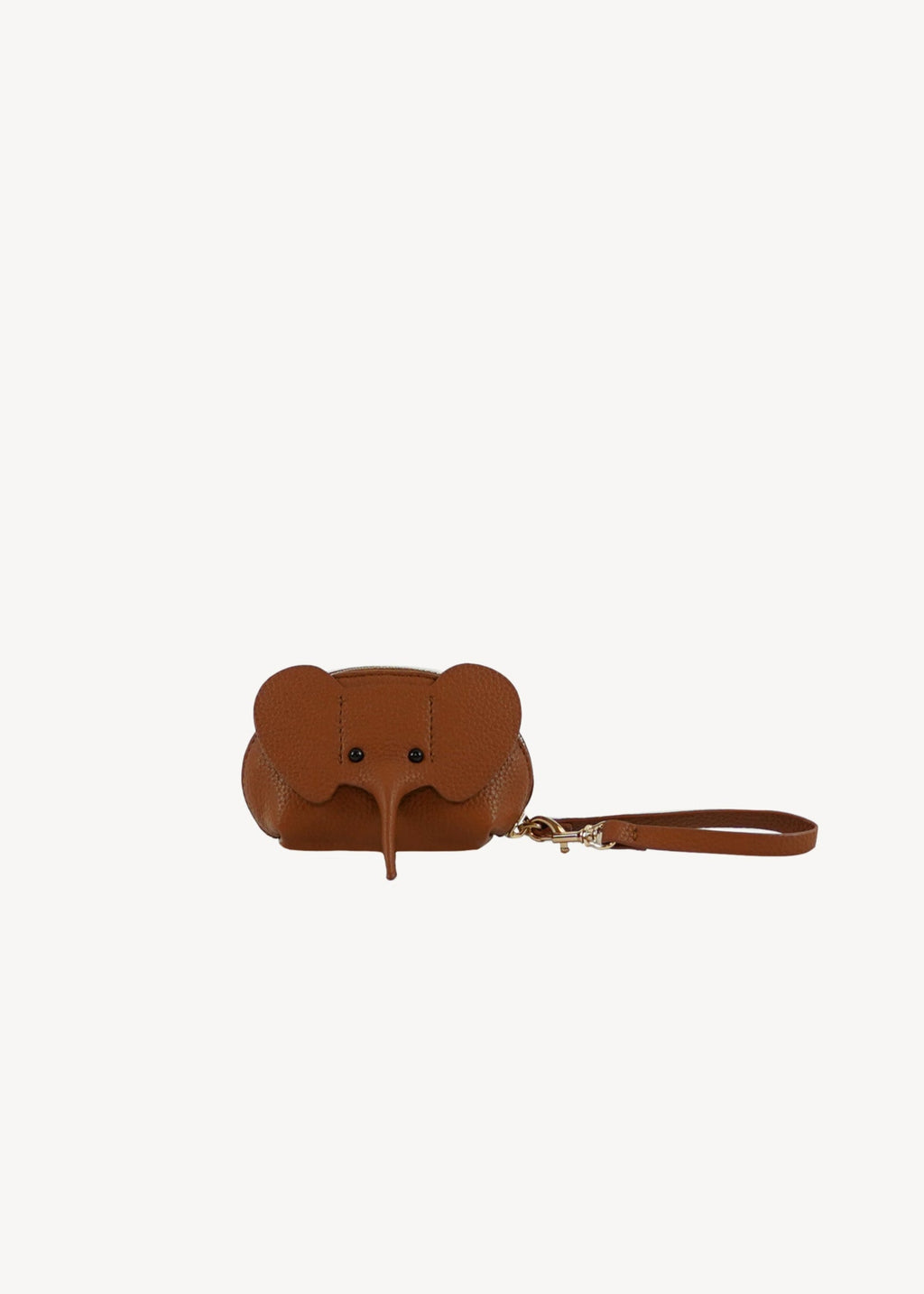 Lucky Elephant Clutch Brown