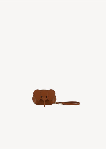 Lucky Elephan Clutch Brown