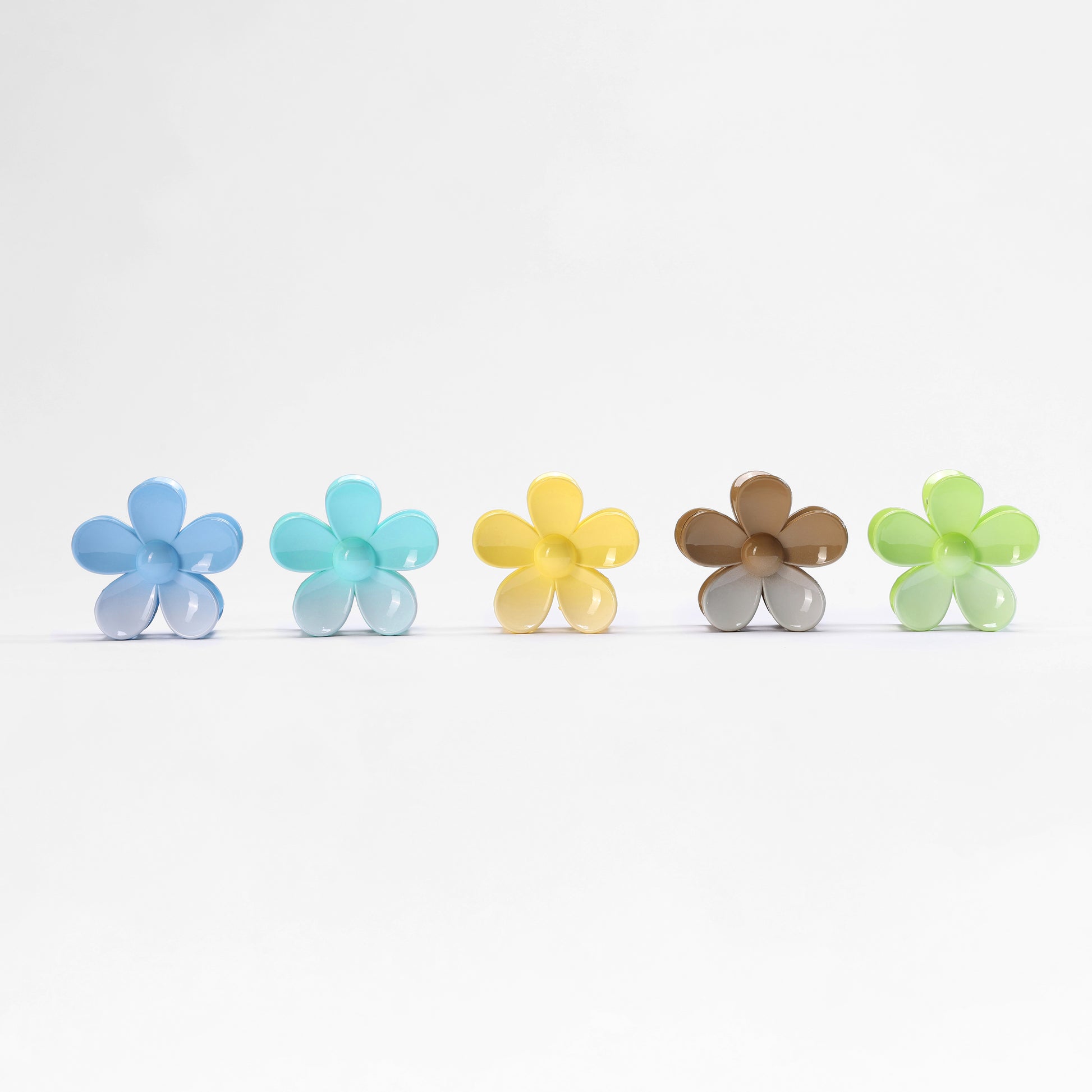 Flower Hair Clip Butter Yellow