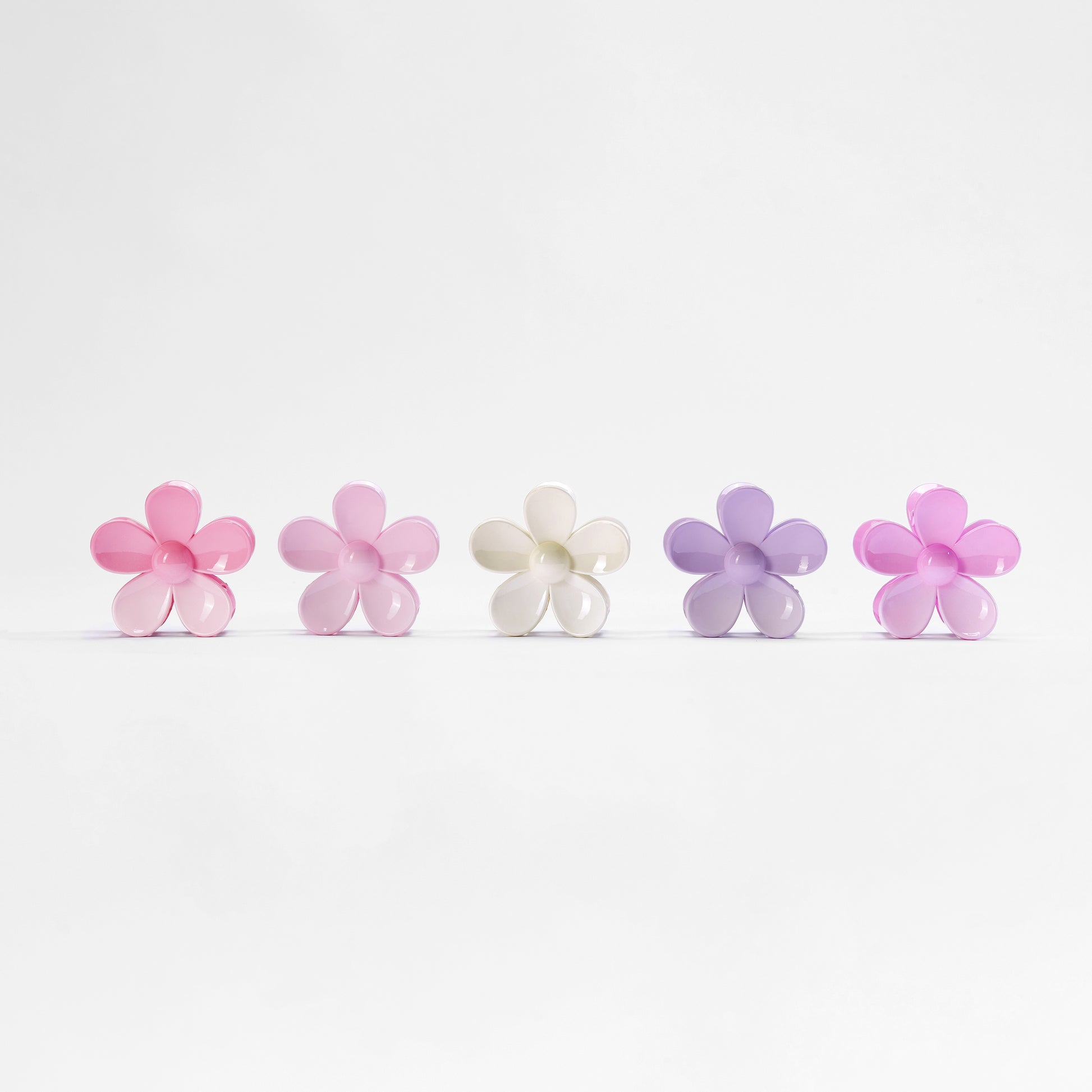 Flower Hair Clip Cream