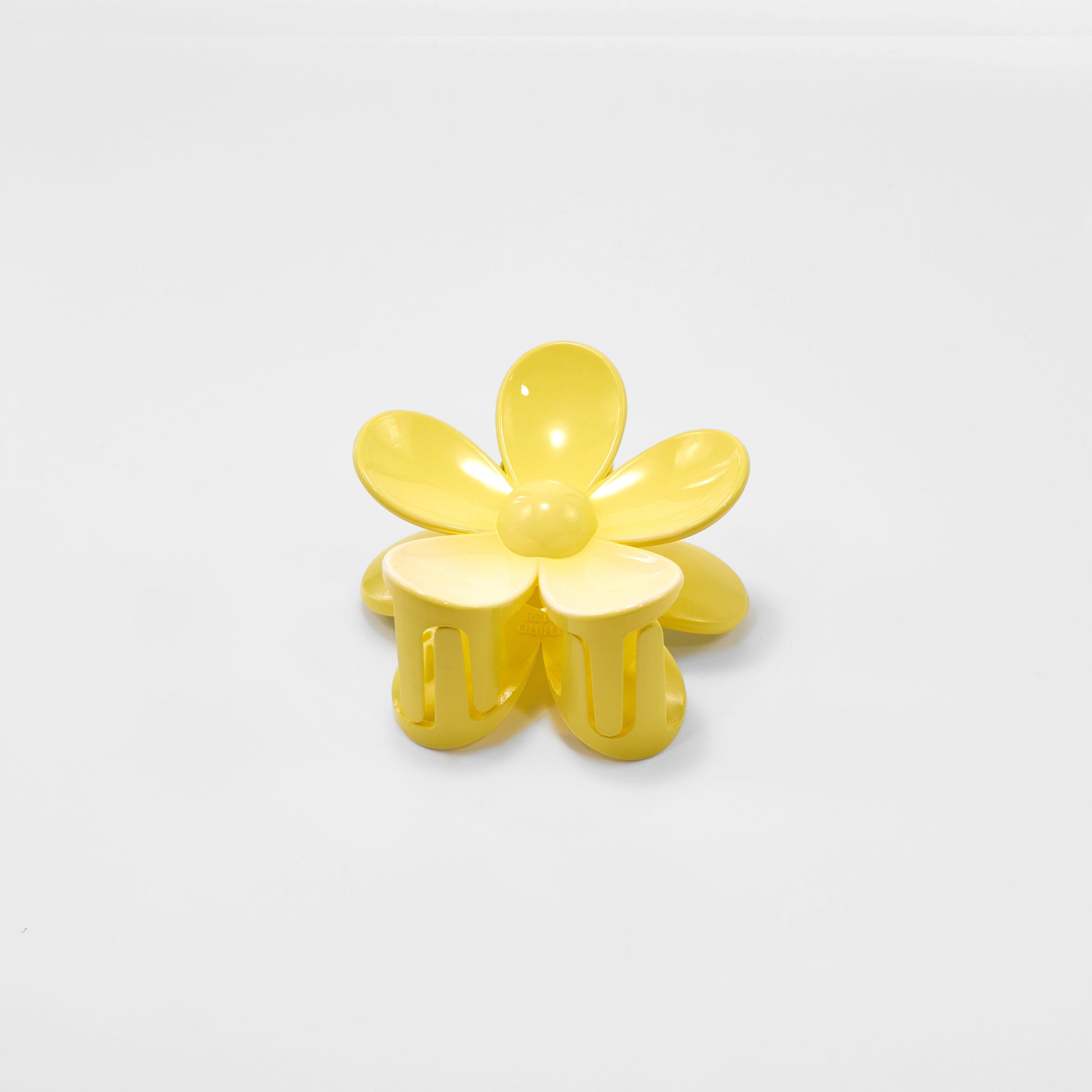 Flower Hair Clip Butter Yellow