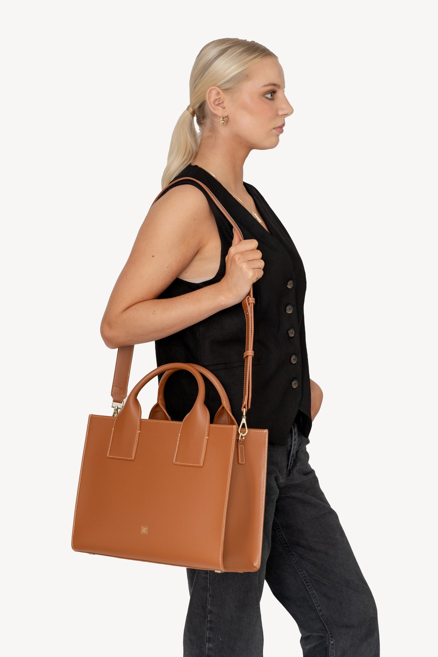 Flora Tote Brown