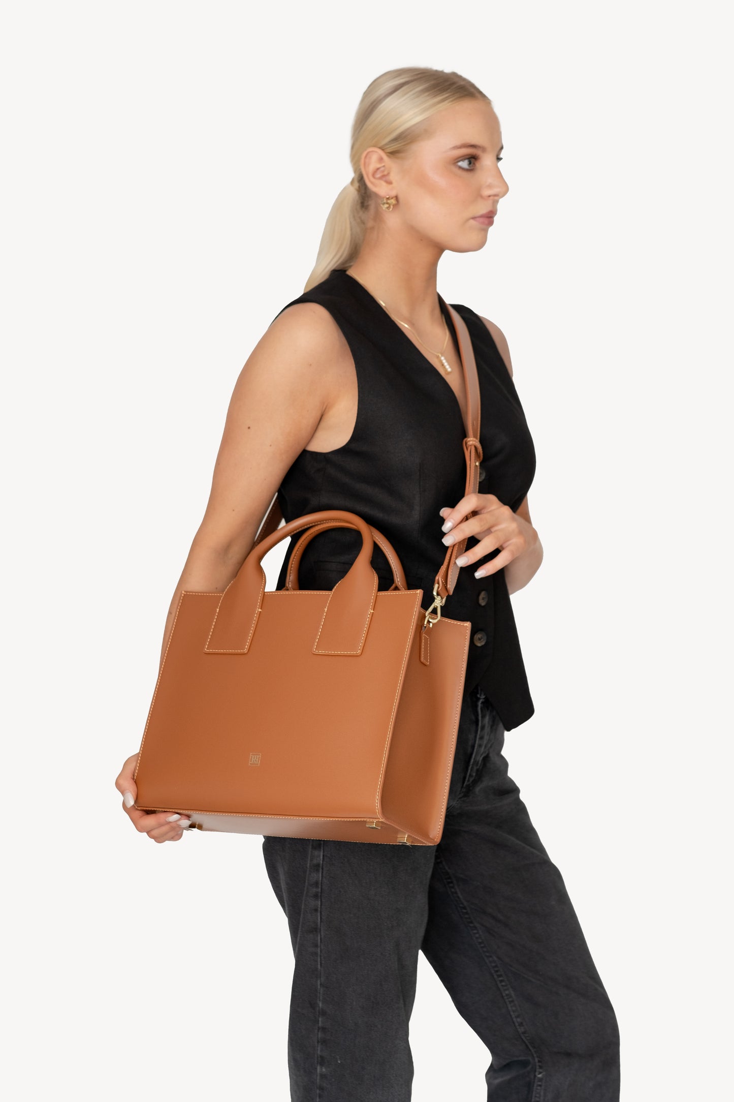 Flora Tote Brown