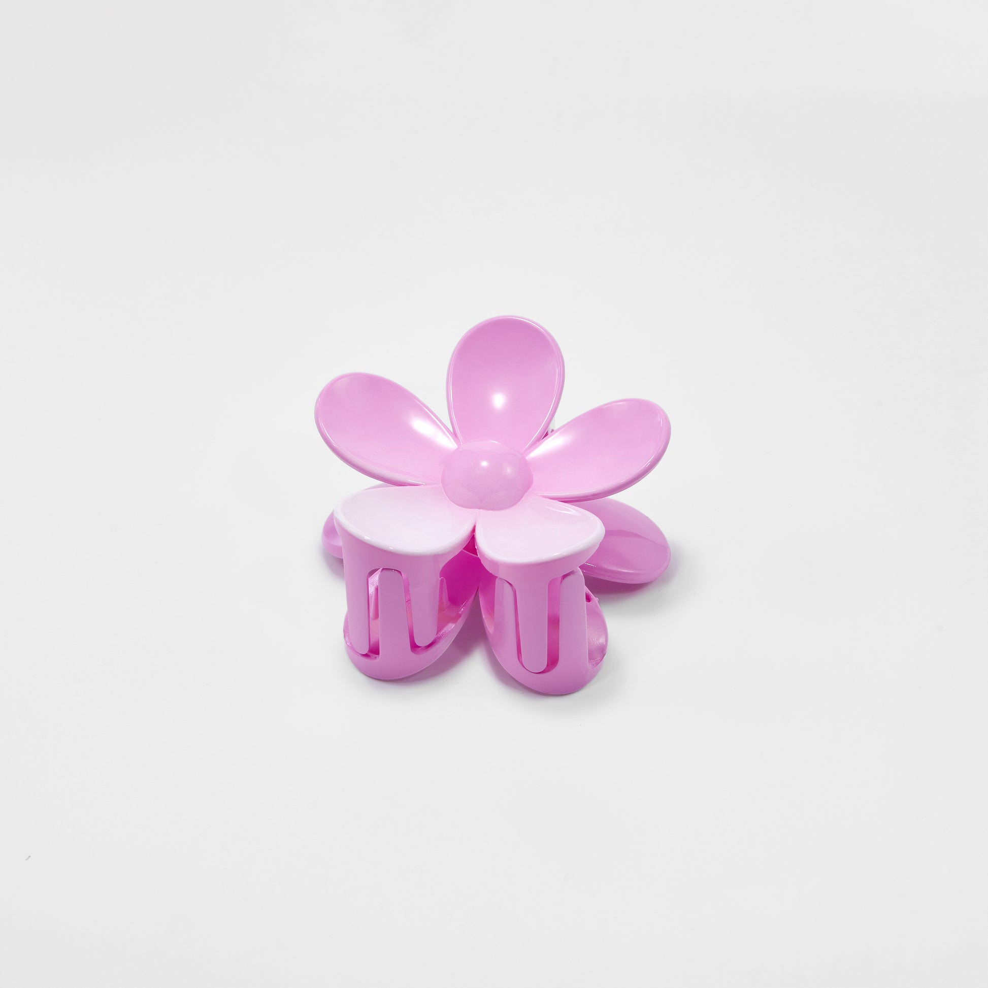 Flower Hair Clip Rose Pink