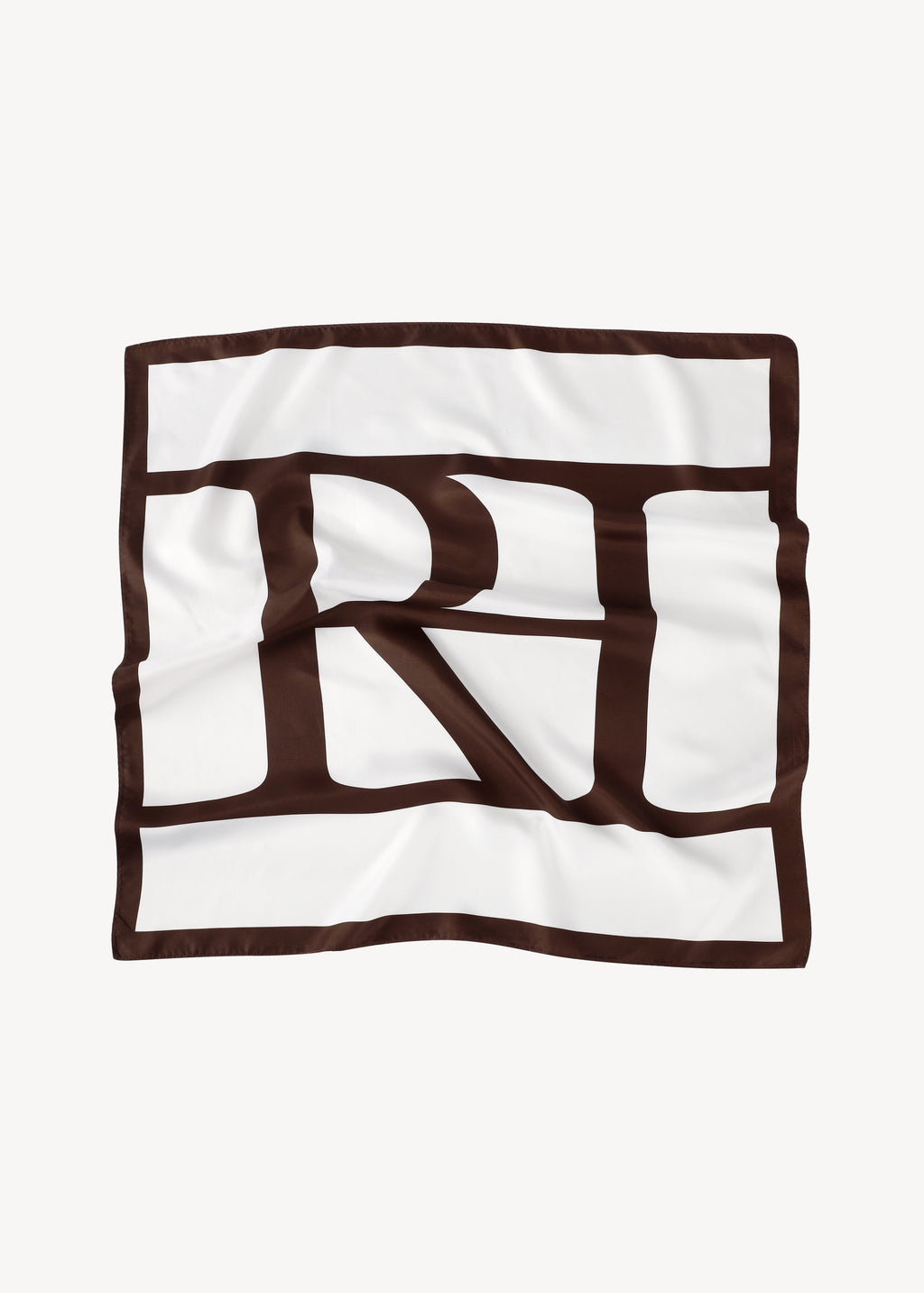 Alva Scarf Cream & Espresso