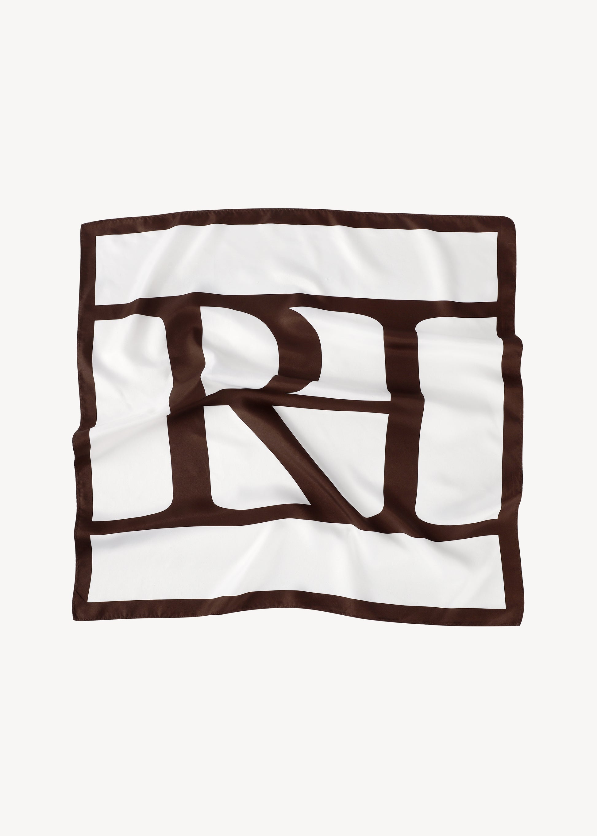 Alva Scarf Cream & Espresso