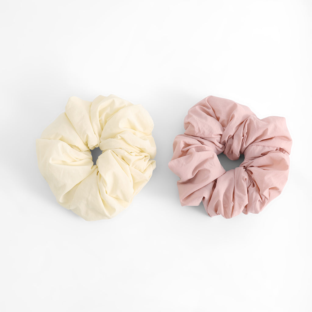 Ellie Överdimensionerad Scrunchie Rosa