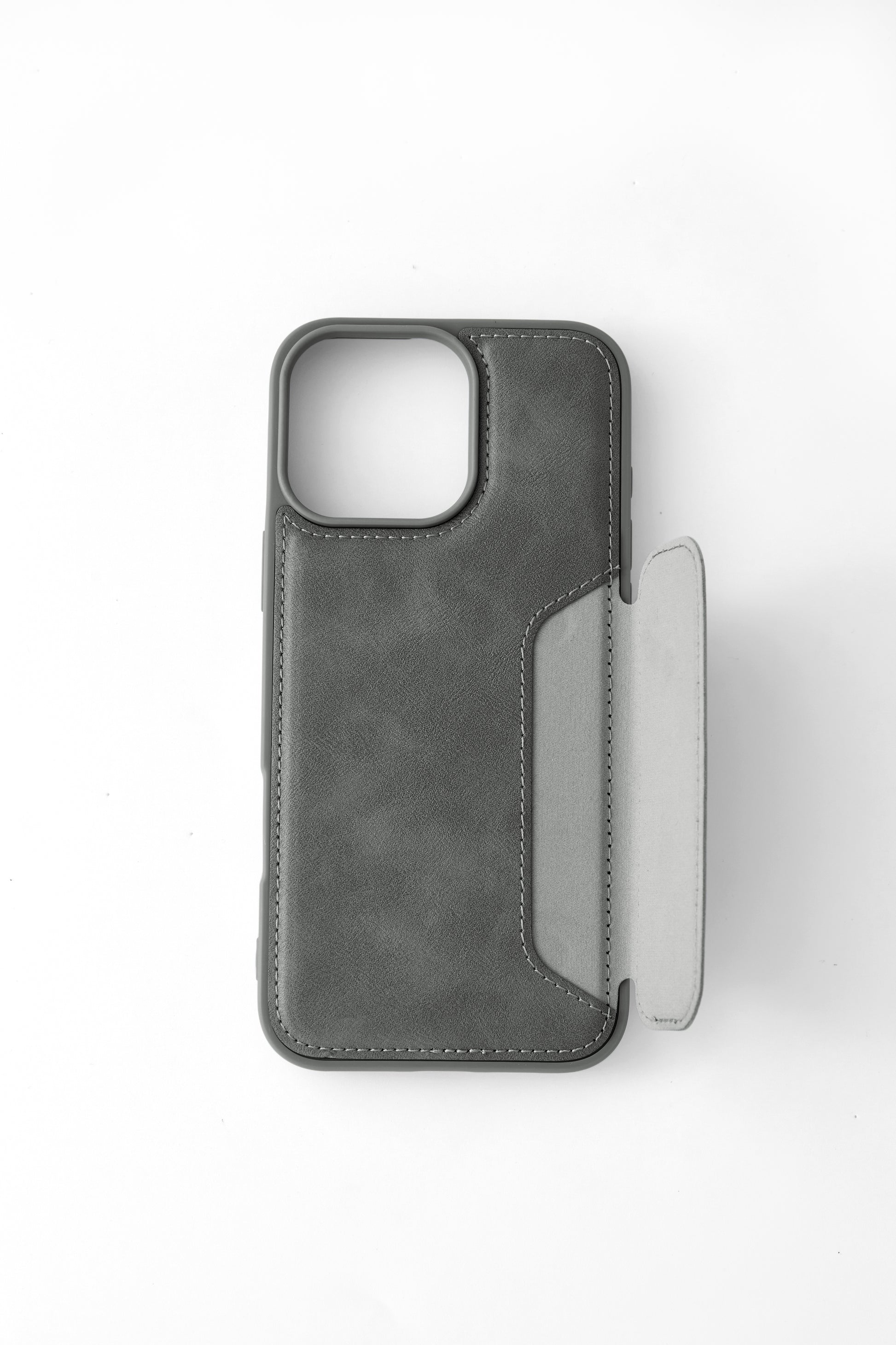 Phone Case with Cardholder Gray