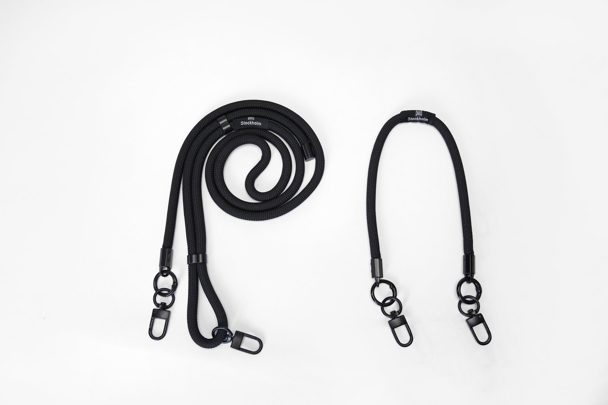 Crossbody Strap Set - Large Black