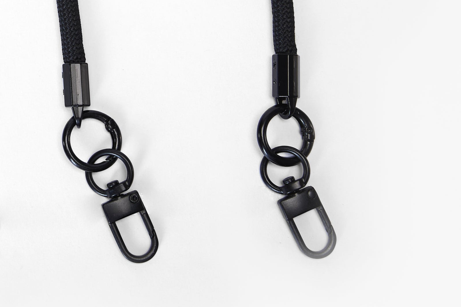 Crossbody Strap Set - Large Black