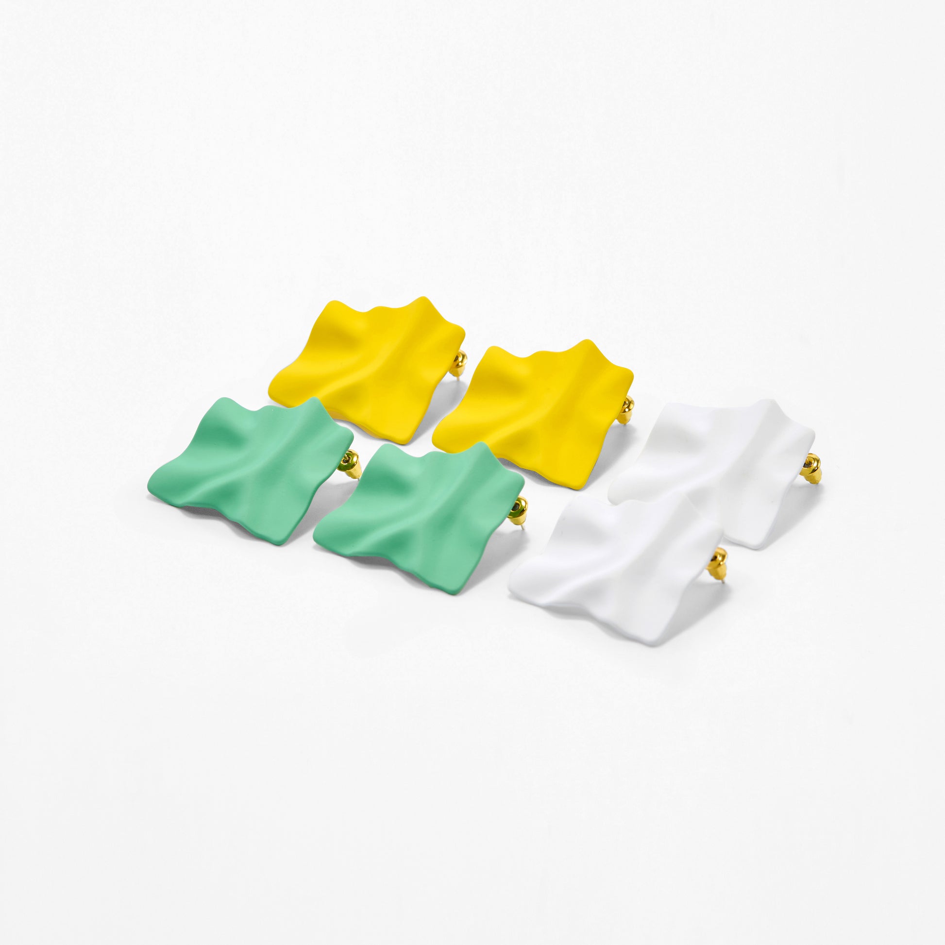 Aurora Earrings Yellow