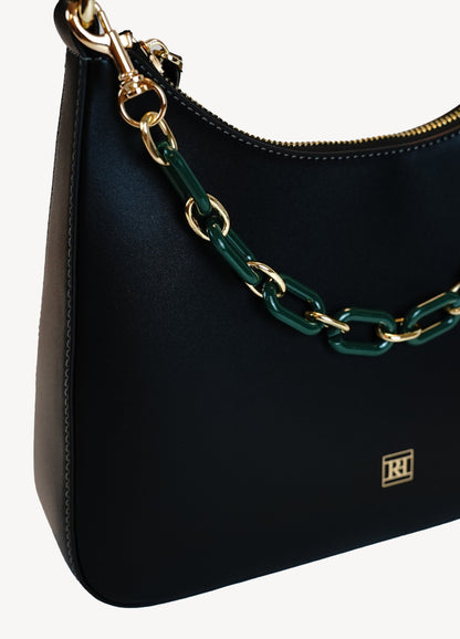 Della Chain Large Dark Green