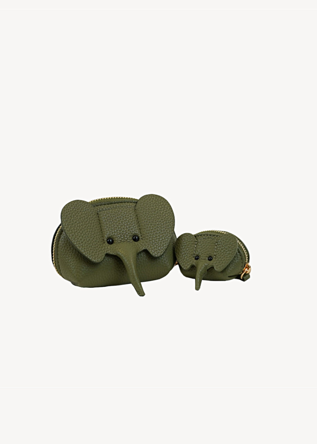 Mini Lucky Elephant Keychain & Charm Oliver Green