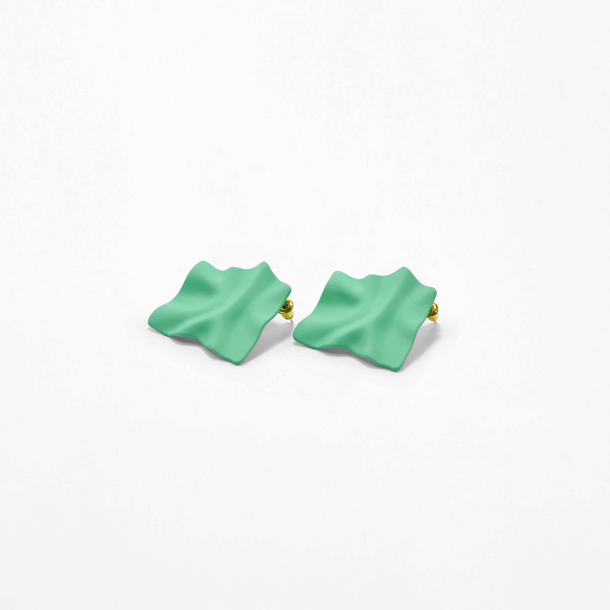 Aurora Earrings Green
