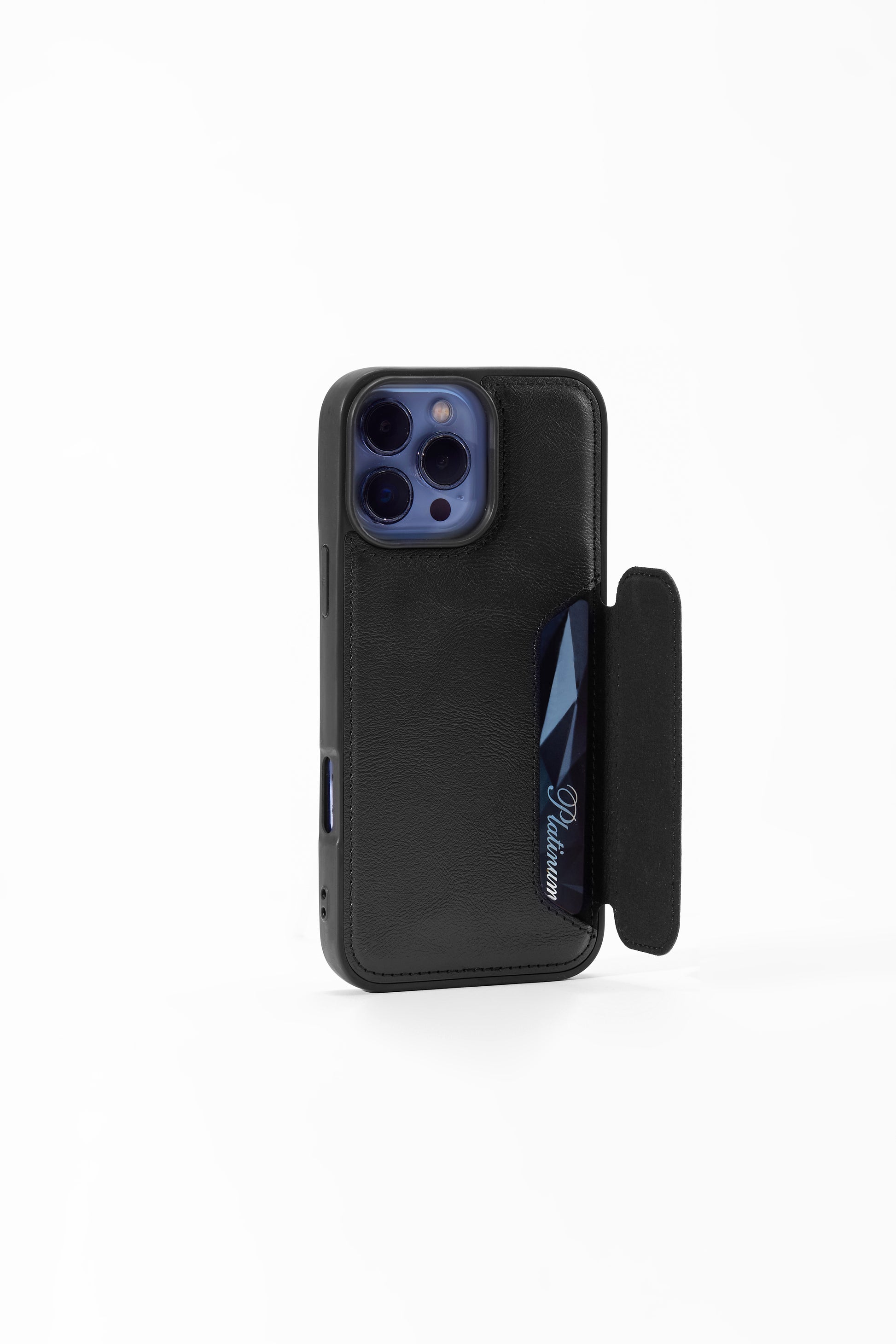 Phone Case with Cardholder Black