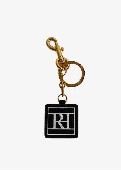 Ria & Richard Keychain Black