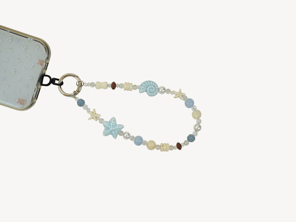 Beach Blue Phone Wristlet
