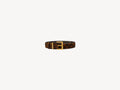 Leopard Leather Belt