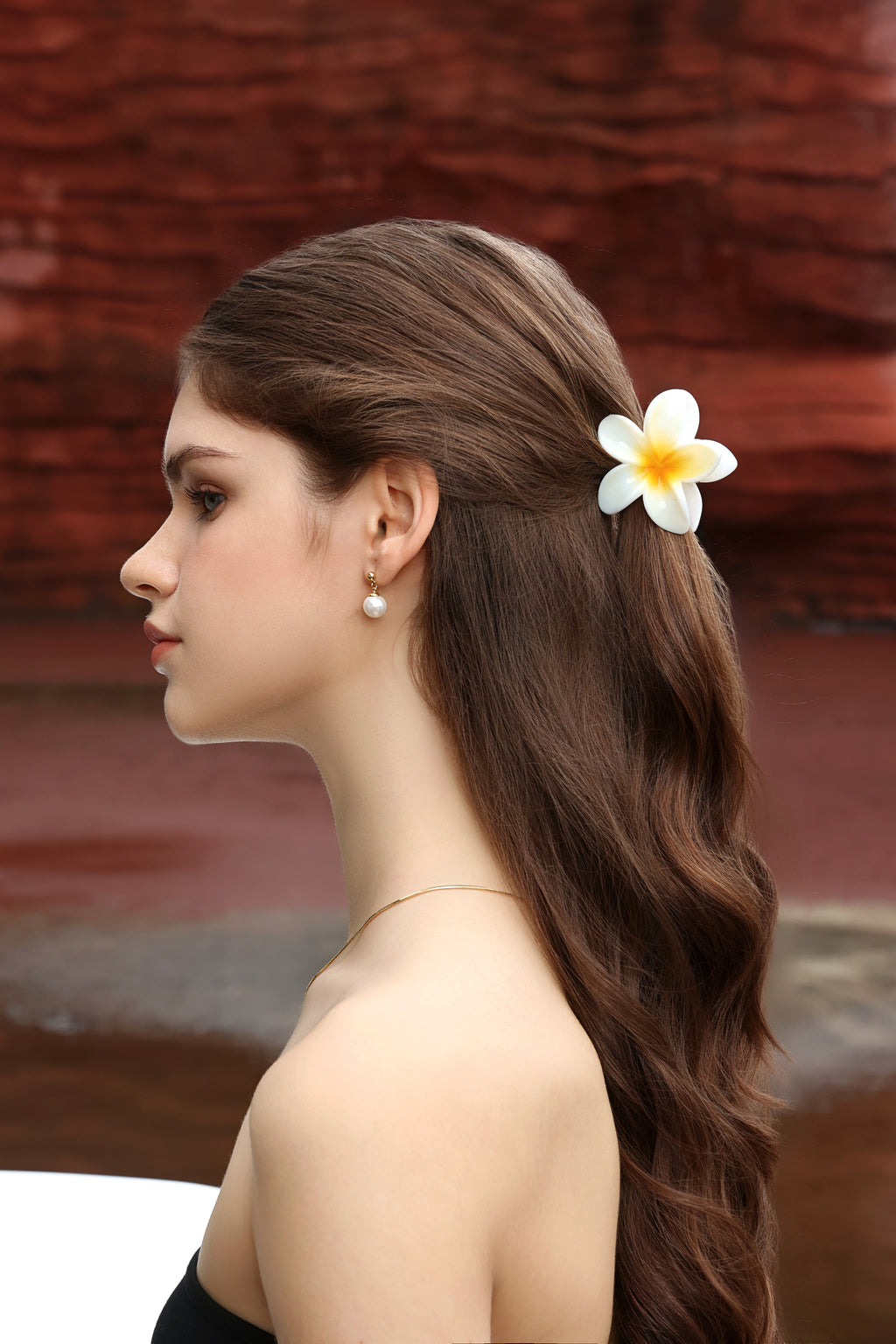 Hawaii Flower Hair Clip