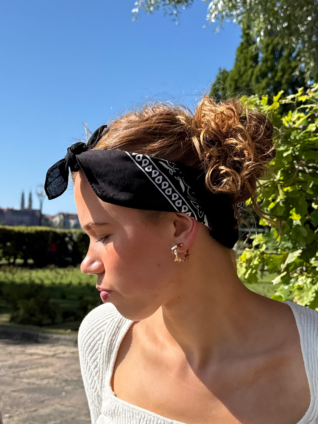 Paisley Cotton Scarf