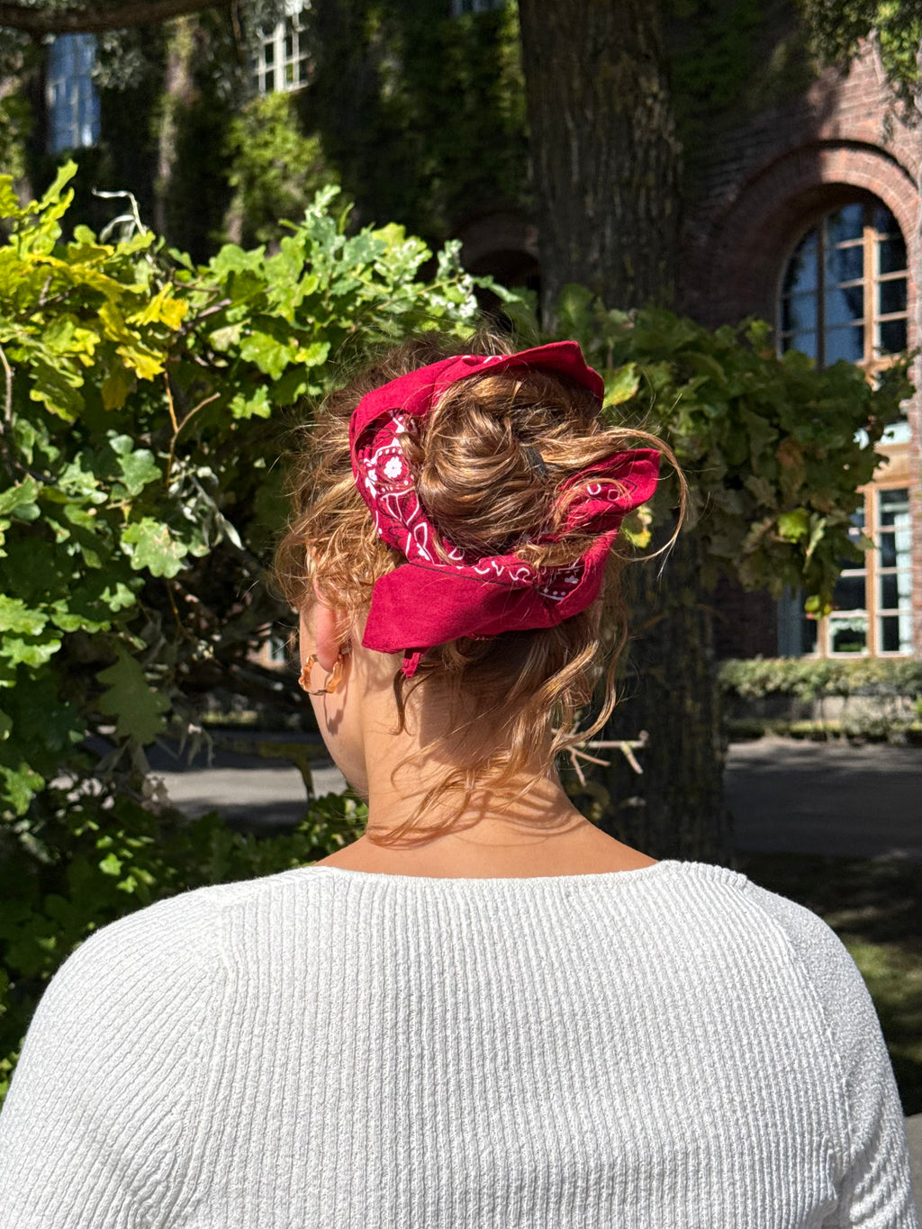 Paisley Cotton Scarf