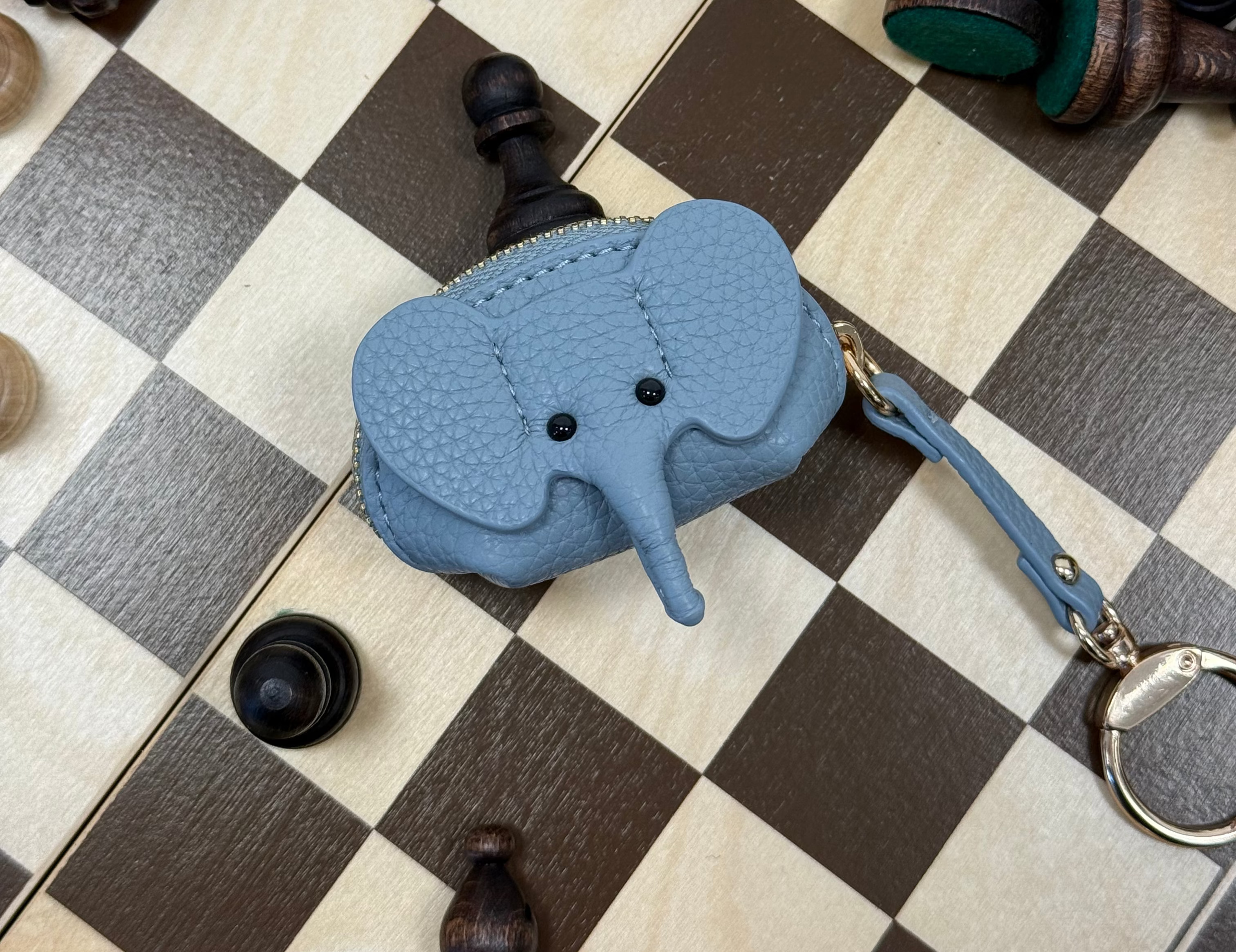 Mini Lucky Elephant Keychain & Charm