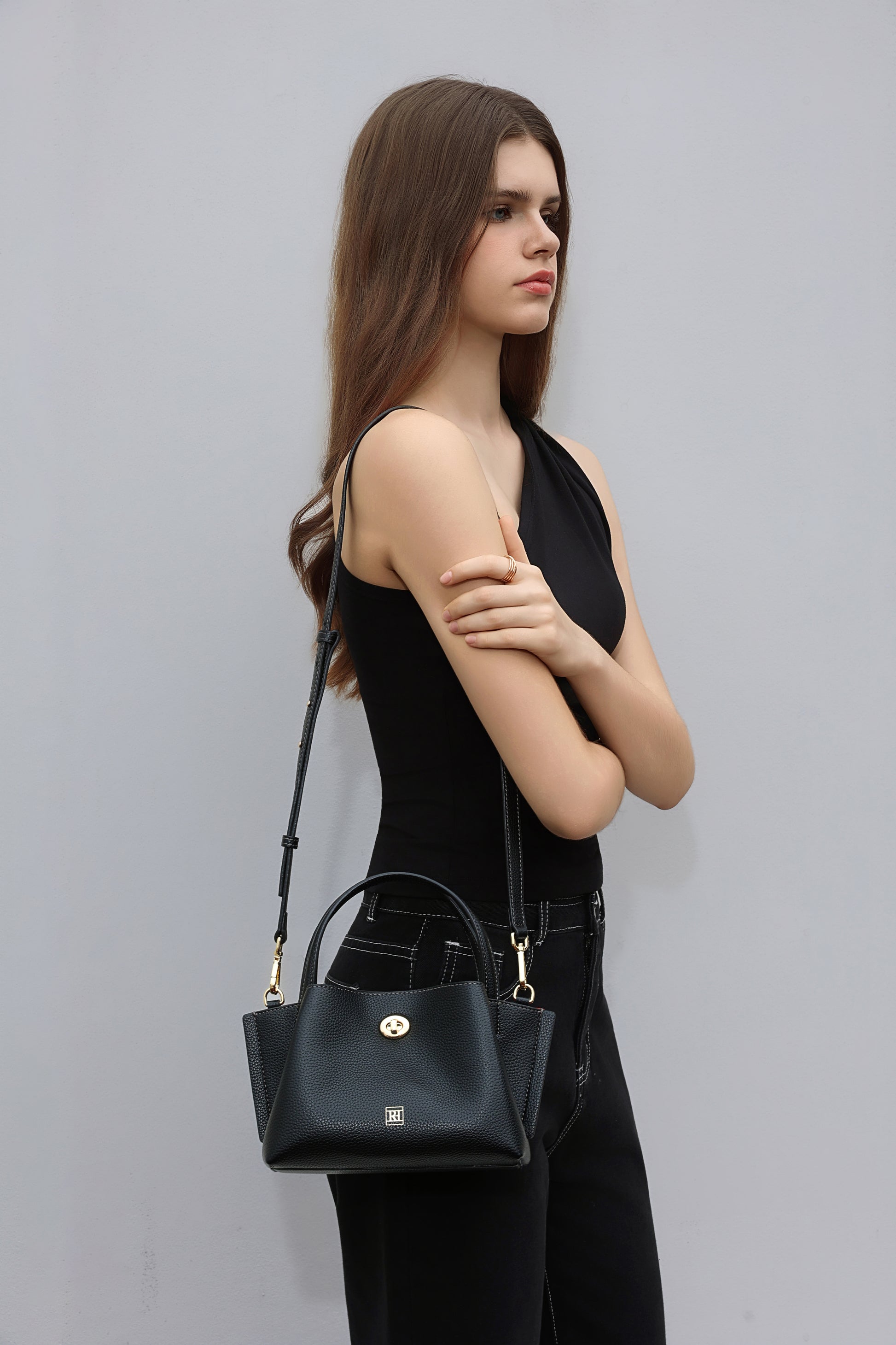 Mini Molly Tote Black