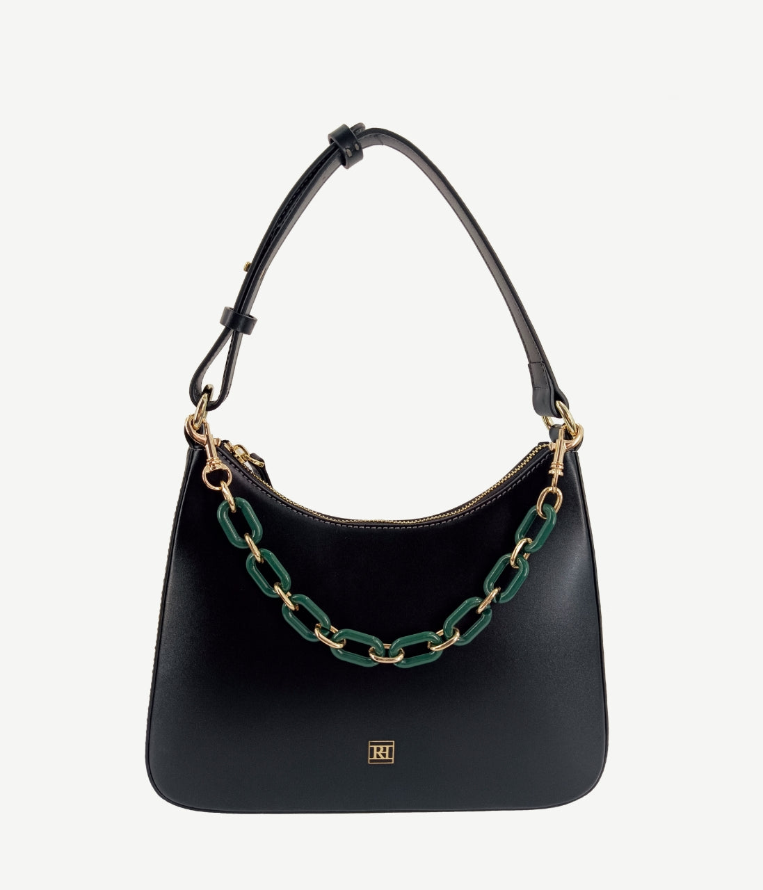 Della Chain Small Dark Green